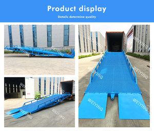 6t-15t Hydraulic Dock Leveler <strong>Container</strong> <strong>Loading</strong>/<strong>Unloading</strong> Lifting <strong>Platform</strong> Mobile Boarding Bridge for Forklift - Product Image 4