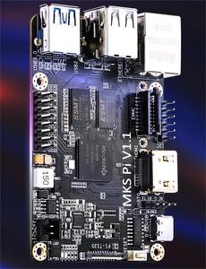 MKS PI v1.1 плата четырехъядерный 64-битный SOC на борту работает Klipper и 3,5/5 дюймов сенсорный экран для Voron VS Raspberry Pi Board RasPi