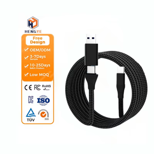Siêu Nhanh Chóng Sạc Crod 1.5M Pd Phổ Loại C Để C USB Để C Nhanh Chóng 60W Điện Thoại Cáp 2 Trong 1 Nylon Cáp - Product Image 1