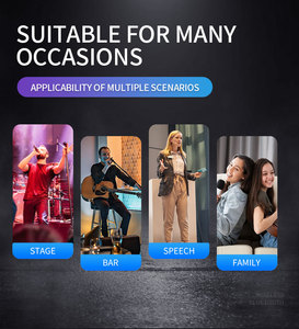 OEM Built-In DSP Reverb ผลดิจิตอล8ช่องผสมเสียงระดับมืออาชีพสำหรับเพลงดีเจคอนโซลเสียง - Product Image 6