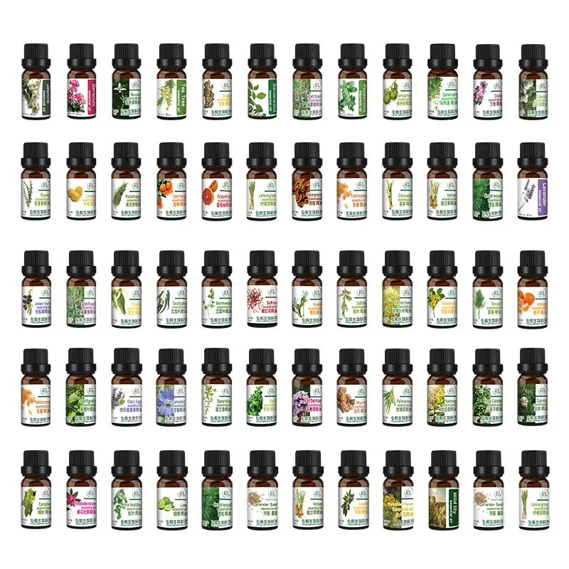 Etichetta privata 10ml di olio da massaggio rilassante profumato alla vaniglia olio essenziale di aromaterapia