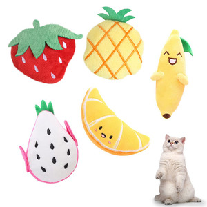 Cuddly Fruit Series <strong>Banana</strong> Shape <strong>Catnip</strong> Plush Toy <strong>Catnip</strong> Filled Toys Pet Cat <strong>Catnip</strong> Chew Toy Bite Resistant - Product Image 1