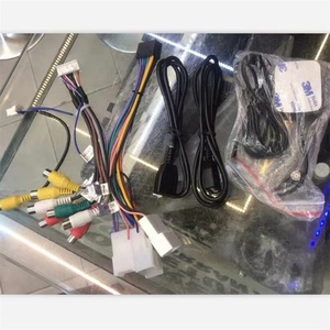 汽车用Dvd安卓导航Rca视频音频电缆20针功率放大器线束 - Product Image 5