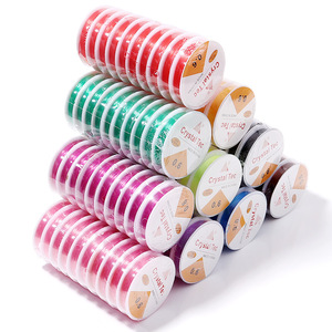 JC Wholesale Elastic Thread 0.6mm~1.0mm Elastic <strong>String</strong> for Making Beaded Jewelry Fishing Bait Elastic Thread - Product Image 1