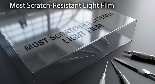 Most Scratch-Resistant Light Film