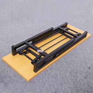 简易折叠桌培训主任广场会议桌户外便携式学习桌可折叠 - Product Image 3