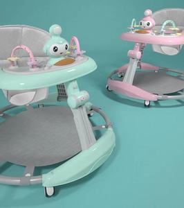 2021音楽折りたたみ式の売れ筋ベビーウォーカーは、多目的カートを使用してディナープレートとして使用できます