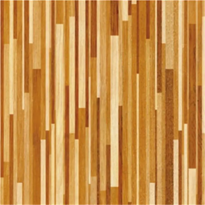 Bamboo Wood Look Design Rustic Floor Tile Matt Finish Porcelain Made in China