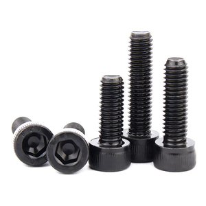 DIN912 304 Stainless Steel M2 M3 M4 M5 M6 M8 Black Oxide Allen Drive Hex Socket Head Cap Screws Bolt - Product Image 2
