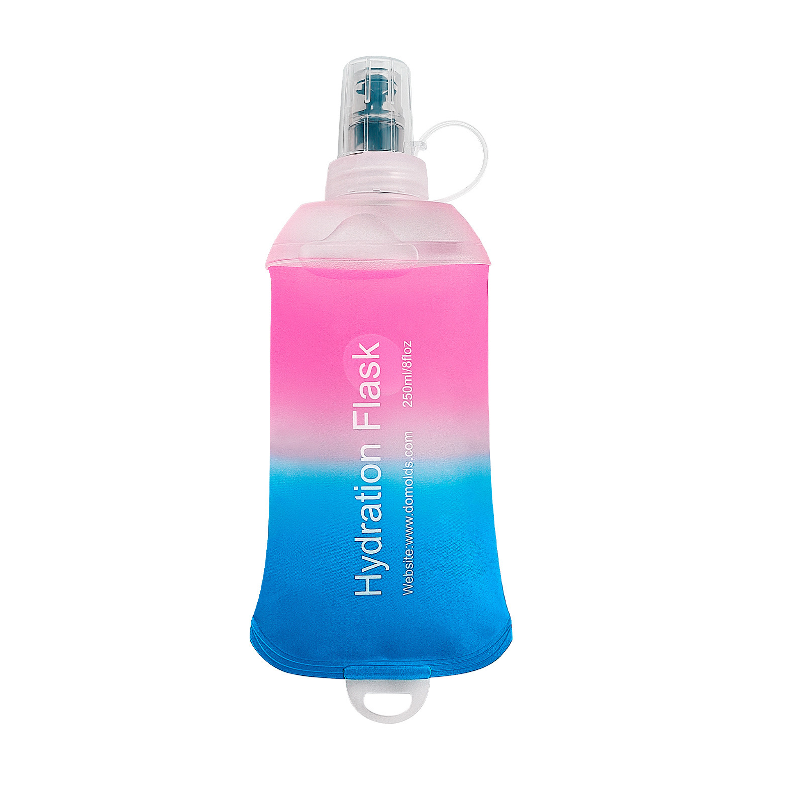 Degradado rosa y azul