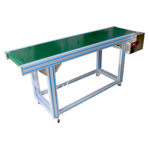 Piccolo nastro trasportatore di sollevamento nastro trasportatore di carico e scarico trasportatore piatto linea di rullo leggero - Product Image 3