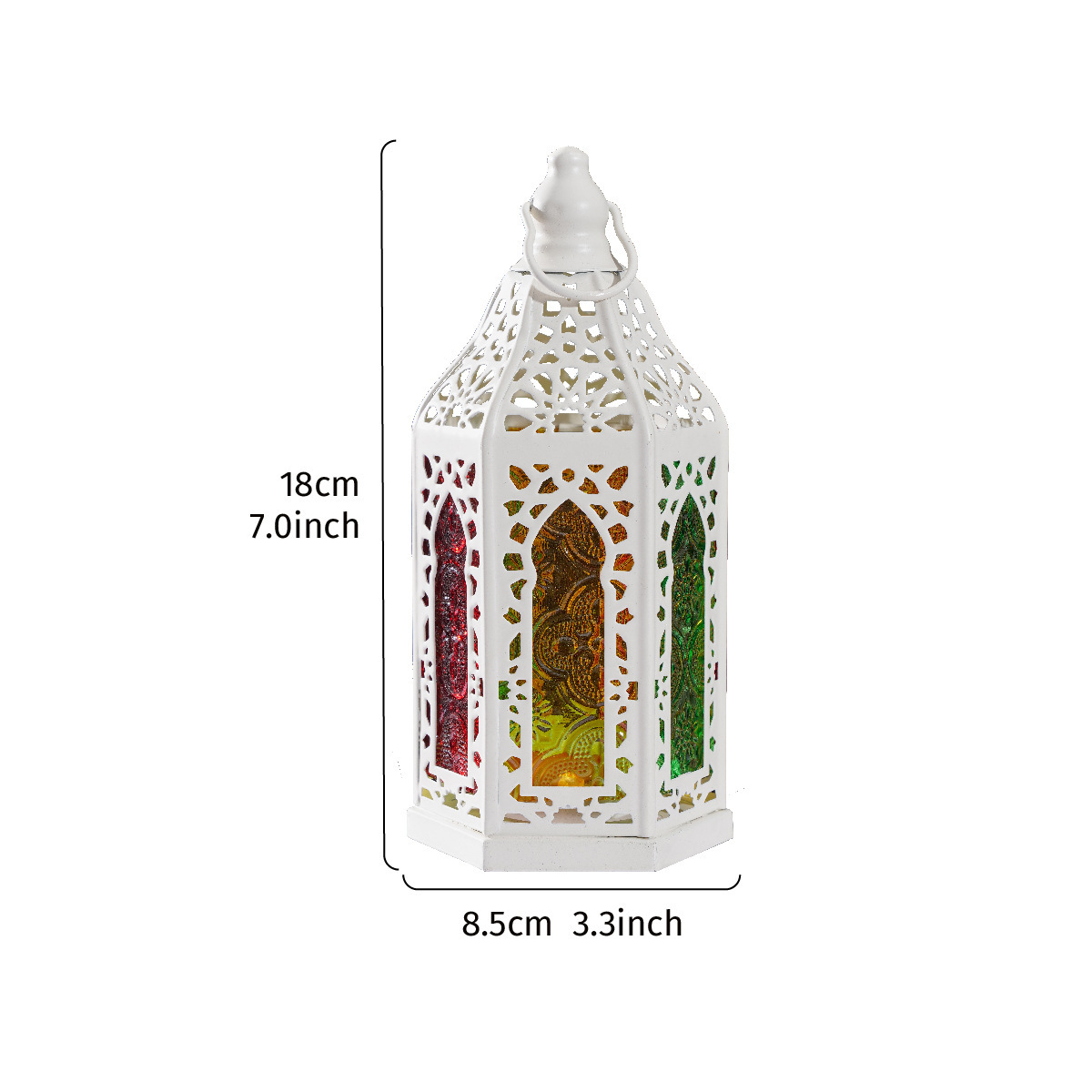White Multicolor Light Source Not Included