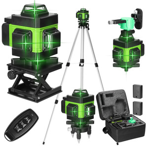 グランドレベリング用4D 16ライングリーンラインレーザーレベル磁気サポートリモコン付き - Product Image 5