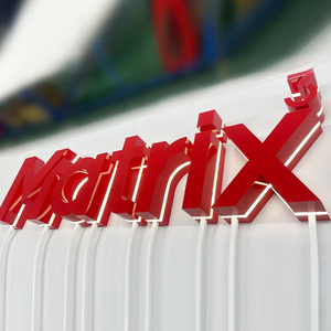 Free Design Custom Outdoor 3D Acrylic Letter Sign LED Lighting Sign Store Sign Apartment Building Park Logo - Product Image 1