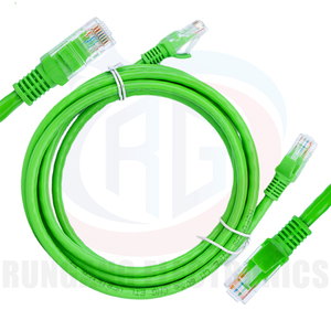 RG Cat6aパッチコードUTPシールドなし4ペア屋内ネットワークケーブルPVCジャケット銅ストランドFTP 0.5M-50M長さオプション