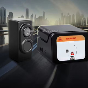 DC 12V Ai Detección de vehículos Impermeable A prueba de polvo Anti niebla Sensor dual Cámaras de imagen térmica infrarroja Instrumento anticolisión