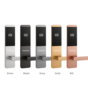 RFID kart anahtar erişim odası akıllı kapı kilidi altın elektronik güvenlik anahtarsız giriş otel kapı kilidi yönetim yazılımı sistemi ile - Product Image 2
