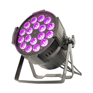 新しい18x12W LEDパーライトDMXディスコRGBWA 5in1ステージ照明結婚式アップライトDMXコントロールモード付きスポットライト - Product Image 2