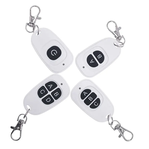 433Mhz RF telecomando senza fili 1 2 3 4 pulsanti codice di apprendimento 1527 trasmettitore per Garage Controller porta con 3V 2016 batteria - Product Image 2