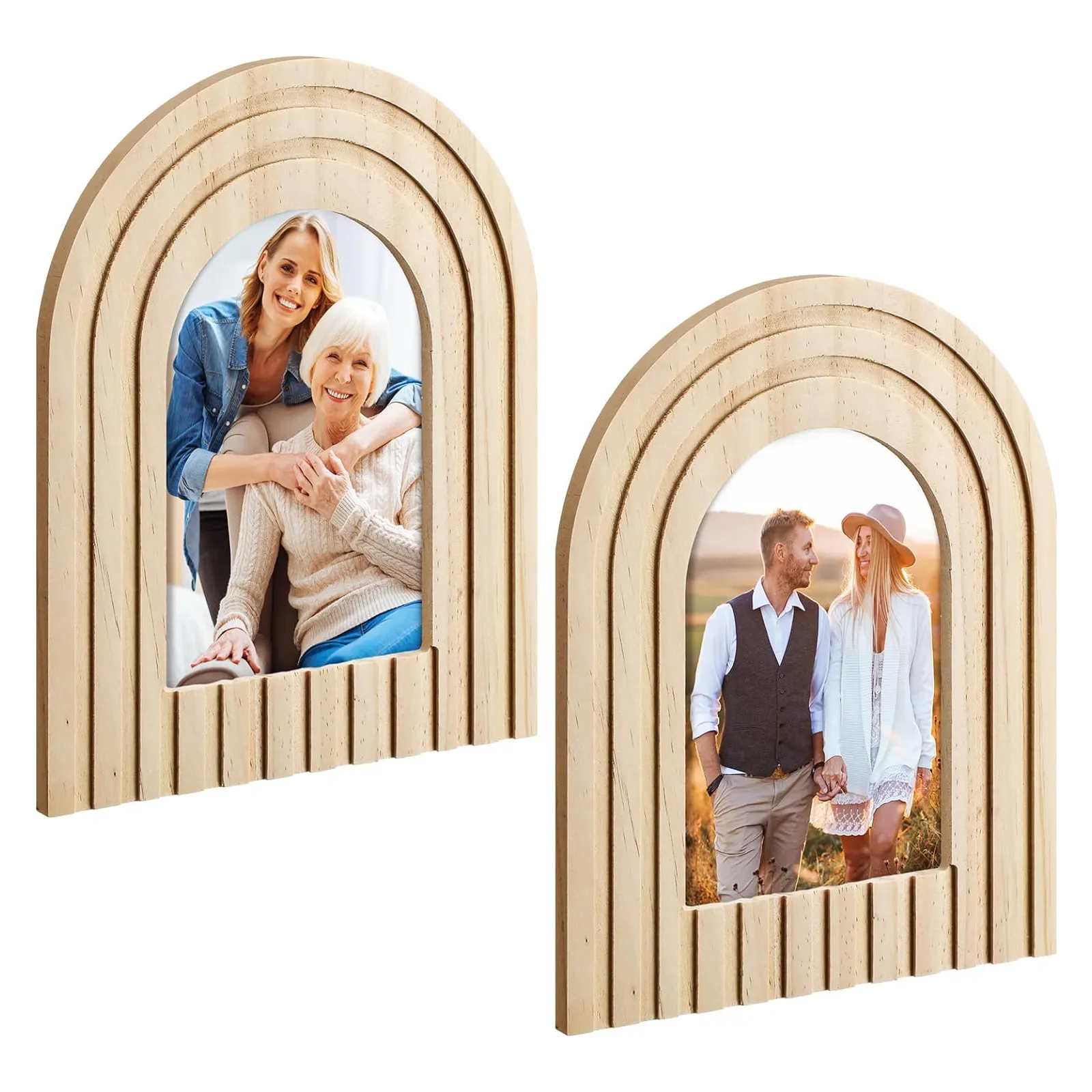 Cornice in legno curva cornice moderna design design gradiente cornice decorativa adatta per la decorazione domestica