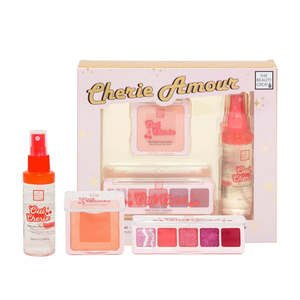 Customized Vegan Pigment Eyeshadow Blush <strong>Set</strong> With Waterproof and Long Lasting Formula With Setting Spray Gift Box <strong>Set</strong> for Women - Product Image 1