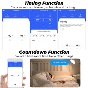 SMATRUL-Interruptor de pared inalámbrico Mini Tuya ZigBee, módulo de Control de voz para hogar inteligente, Google Home, Alexa, 2 vías, sin línea neutra, 16A - Product Image 6