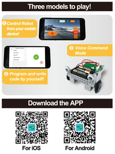 DIY Robotic Kit STEM APP Codier roboter Toy Science & Engineering Spielzeug Wireless & Sprach steuerung Bausteine Sets