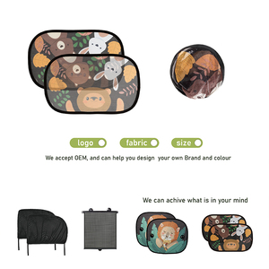 Customized <strong>Pattern</strong> Static <strong>Cling</strong> Car Side Window Sunshade Blocker Foldable UV Rays Protection Baby Car Window <strong>Cling</strong> Sun Shade - Product Image 3