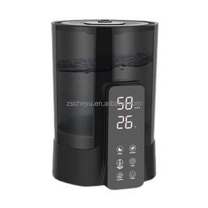 ビッグ2.5L大型トップフィルデュアルクールミスト加湿器2500ml USBデスクホームルーム低騒音加湿器ベッドルーム用ハンドル付き - Product Image 1