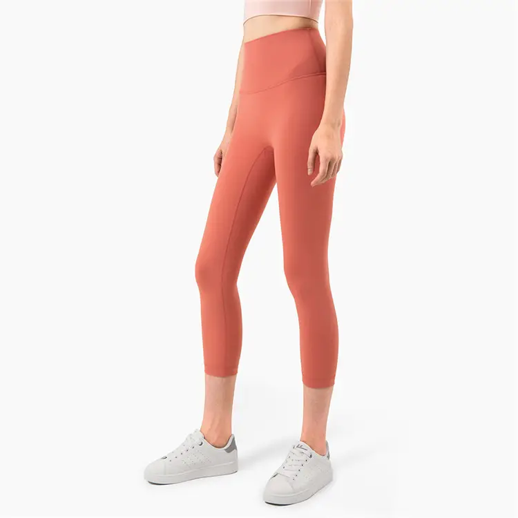 Mallas de Yoga con estampado personalizado para mujer, Leggings Capri con Control de barriga