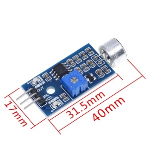 Yüksek düşük seviye DIY sensör modülü kiti ses algılama ses sensörü uygulamaları için ses kontrol anahtarı ile düdük modülü