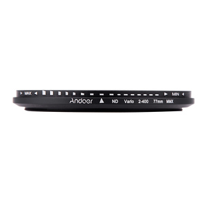 Andoer 77mmNDフェーダーニュートラル密度調整可能ND2〜ND400デジタル一眼レフカメラ用可変フィルター - Product Image 2
