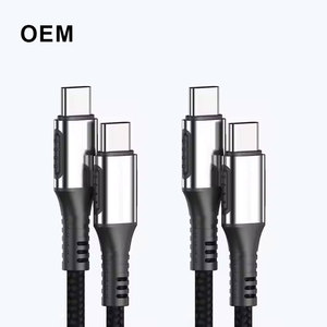 2025 pd 60w高速充電ワイヤーコードタイプc ~ タイプc pd充電usb cケーブル - Product Image 1