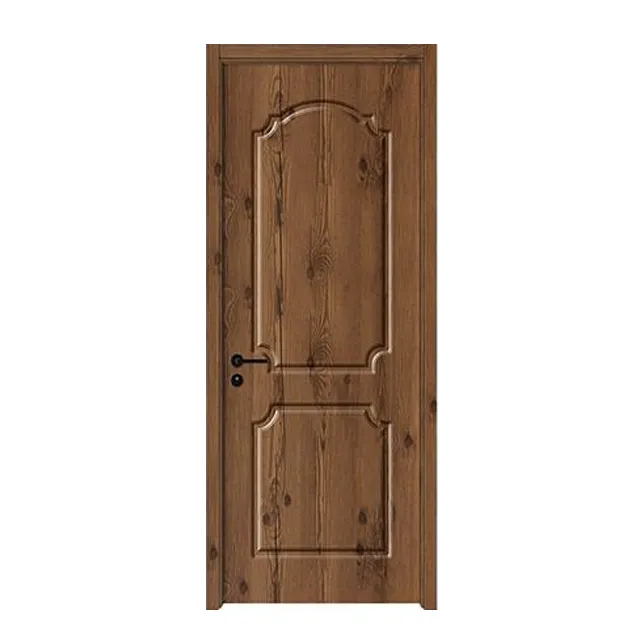 Best Selling Wood Door Designs Interior PVC Solid Wooden Door