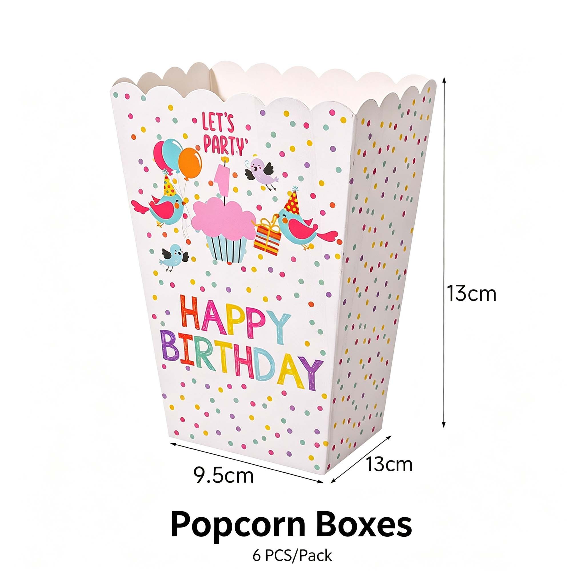 10 boîtes de Popcorn