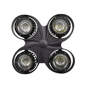 ไฟ IP65กลางแจ้ง4ตา4x100W แสงเมทริกซ์ LED สีขาวอบอุ่นแสงผู้ชมเวที Blinder พร้อม DMX 4X100W ไฟเวที - Product Image 3