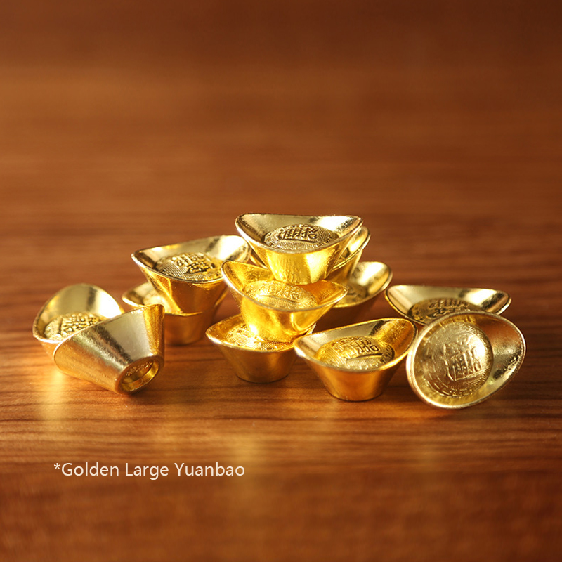 Gold Large Ingots (15 pieces/case) Buy 3 get 1 free