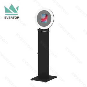 PBF03 Display Public LED Ring Light Social Sharing Station for ipad <strong>Live</strong> Video Interactive Photo Kiosk DIY <strong>Shell</strong> for iPad 2022 - Product Image 5
