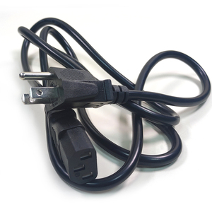 5 Ft Standard Computer Power <strong>Cord</strong> (NEMA 5-15P to IEC 320 C13) - <strong>18</strong> <strong>AWG</strong> Replacement AC Power Cable for PC or Monitor 125V 10A - Product Image 3