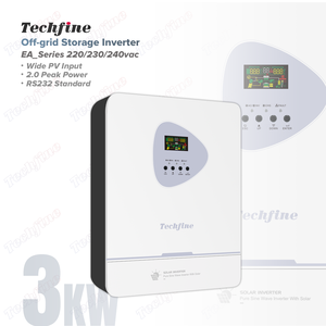 高频3KW离网逆变器24v 48v太阳能逆变器40 ~ 500伏宽光伏输入，带MPPT充电控制器 - Product Image 1