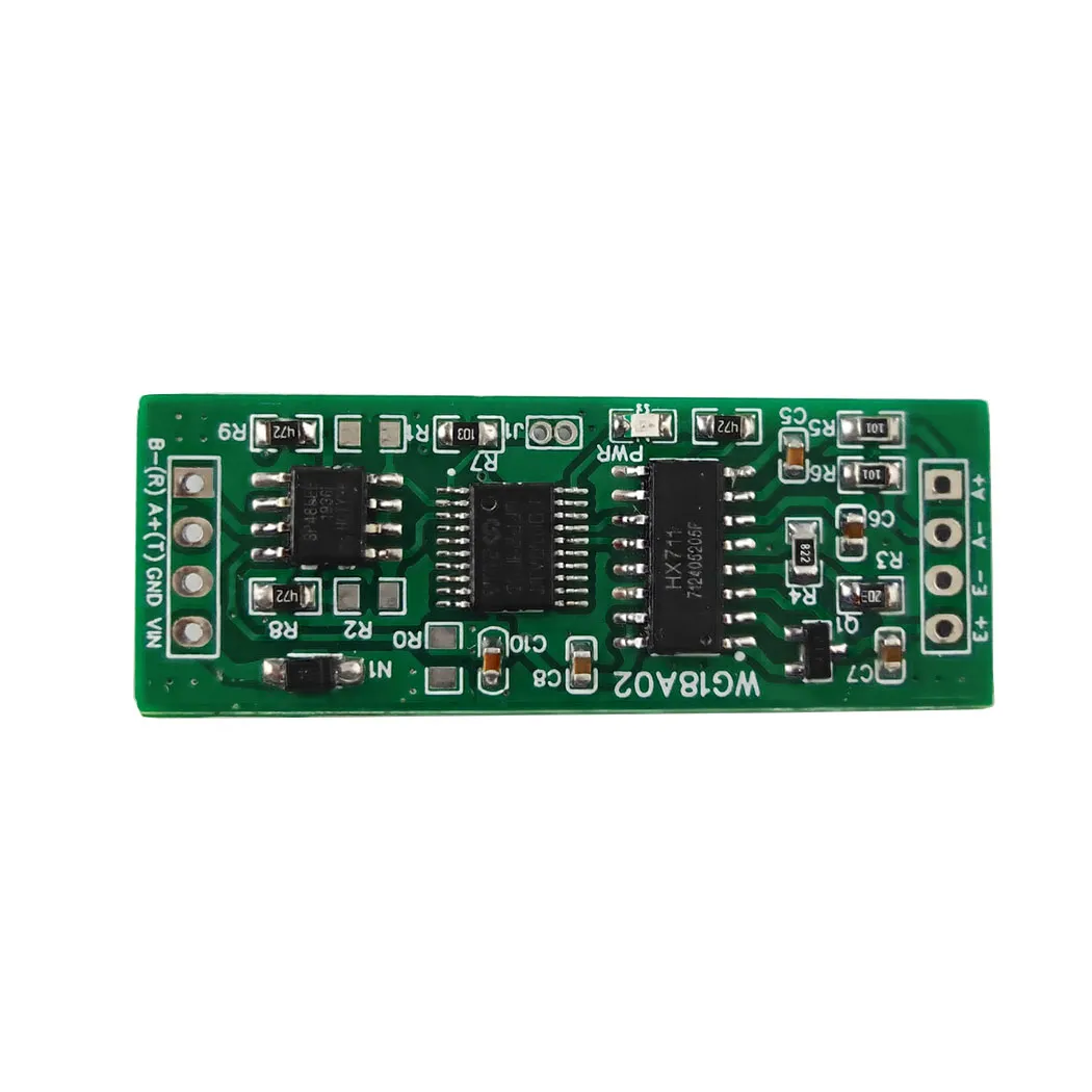 DC 5V 12V RS485 UART Modbus RTU HX711 датчик давления электронный весовой модуль для программного обеспечения конфигурации PLC