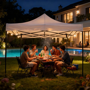 Sang Trọng Ngoài Trời Lều Với Duy Nhất Dây Kéo Cửa Không Thấm Nước UV Bảo Vệ Và Kem Chống Nắng Tán Mái Hiên Oxford Cắm Trại Bóng Râm - Product Image 1