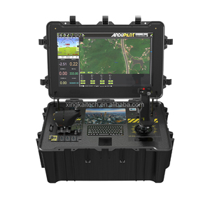 Drone portatile <span class=keywords><strong>RC</strong></span> Video omnidirezionale Drone sistema di controllo a terra con schermo HD UAV <span class=keywords><strong>Controller</strong></span> di volo Drone GCS <span class=keywords><strong>Controller</strong></span>