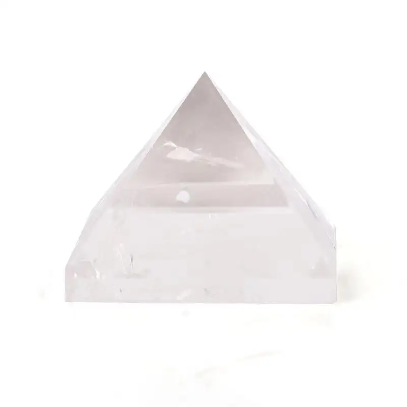 Cristal de cuarzo transparente para curación Natural, pirámide de Egipto para cantar, Pirámides de orgonita, venta al por mayor