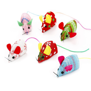 Gato accesorios interactivo gatito bebé masticar ejercicio juguete Catnip gato ratones juguetes Navidad ratón catnip para gatos de interior - Product Image 2