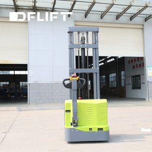 DFLIFT Pallet <strong>Stacker</strong> <strong>2</strong> Ton <strong>2</strong> Meter Electric Self Loading Electric Hand <strong>Stacker</strong> Electric 2000kg 5000mm Self Loading Forklift - Product Image 3