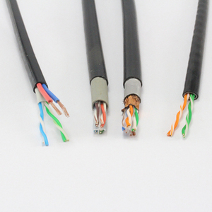 4pr LSZH BC CCA Cat5e cavo 50m 305m Cat5e F/UTP tipo rete Lan Cat5 Cat5a Cat 5 cavo - Product Image 6