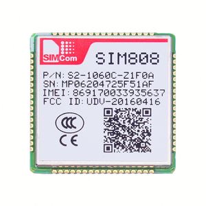 Módulo SIM808 2G Quad-Band GSM GPS GPRS GNSS Módulo inalámbrico SIM868 para seguimiento Iot SIM868 SIM800C SIM800F SIM808 SIM68M - Product Image 2