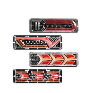 スーパーブルズ卸売24Vユニバーサルバージョン<span class=keywords><strong>LED</strong></span>テールランプトラックトレーラーターンシグナルドライビングブレーキライトテールライトマルチシェイプ