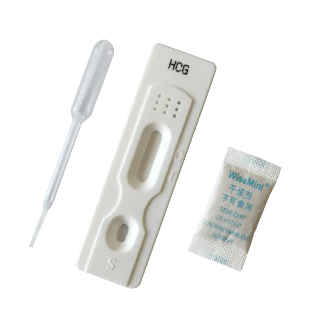 Hot Sale Source Hersteller HCG Schwangerschaft stest und LH Ovulation kolloidales Gold Rapid Test Kit Herstellung